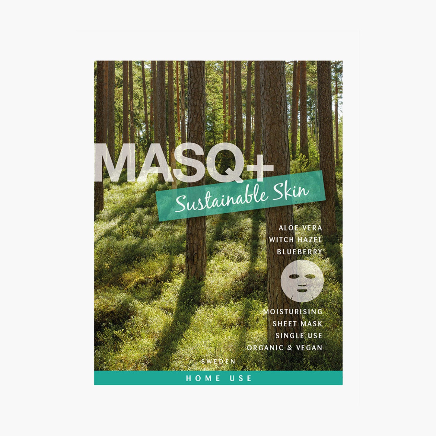 Ansiktsmask Sustainable Skin - Ekologisk