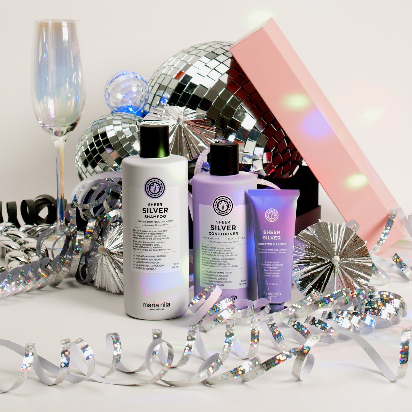 Sheer Silver Beauty Box